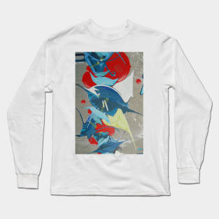 Abstract Art Digital Modern Women And Men Tshirt Cases Iphone Long Sleeve T-Shirt